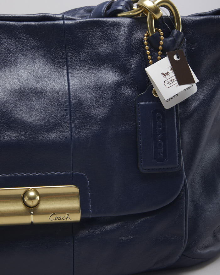 Deadstock Blue Coach Handbag