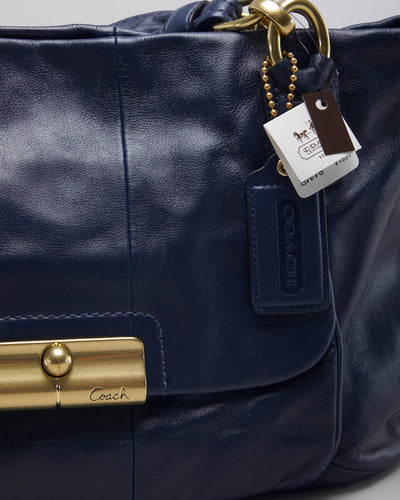 Deadstock Blue Coach Handbag