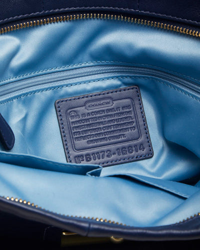 Deadstock Blue Coach Handbag
