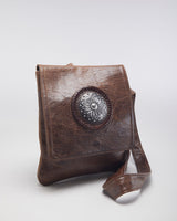 Vintage Origenes Leather Cross Body Bag