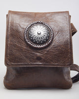Vintage Origenes Leather Cross Body Bag