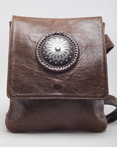 Vintage Origenes Leather Cross Body Bag