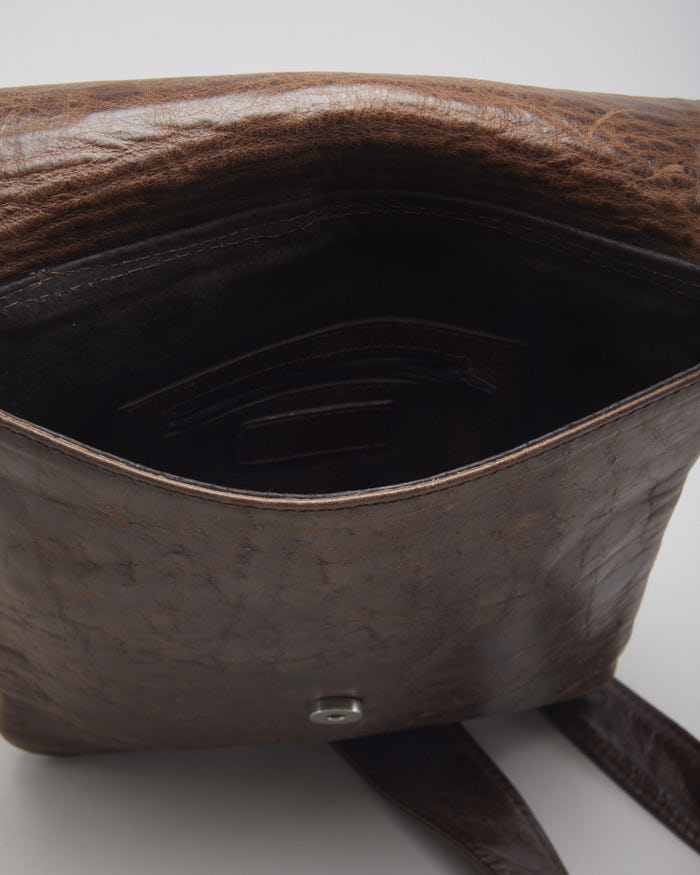 Vintage Origenes Leather Cross Body Bag
