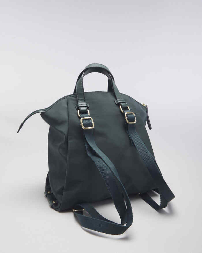 Radley Essentials Dark Green Zip Top Backpack