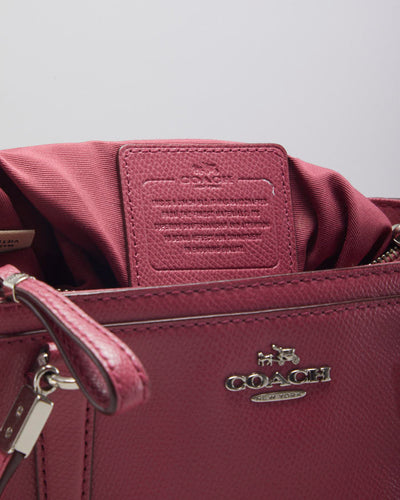 Coach Pink Leather Crossbody Bag