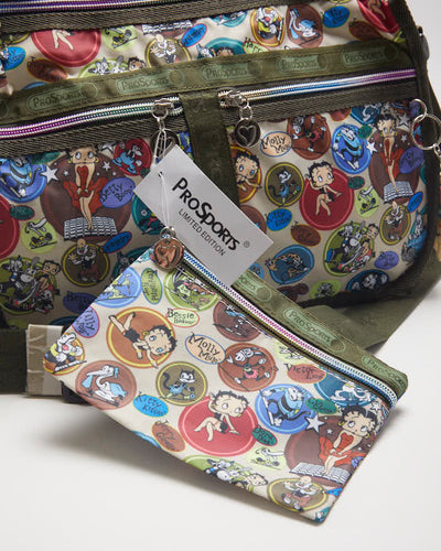 Deadstock Y2k 00s Prosports Betty Boop Cross-body Bag