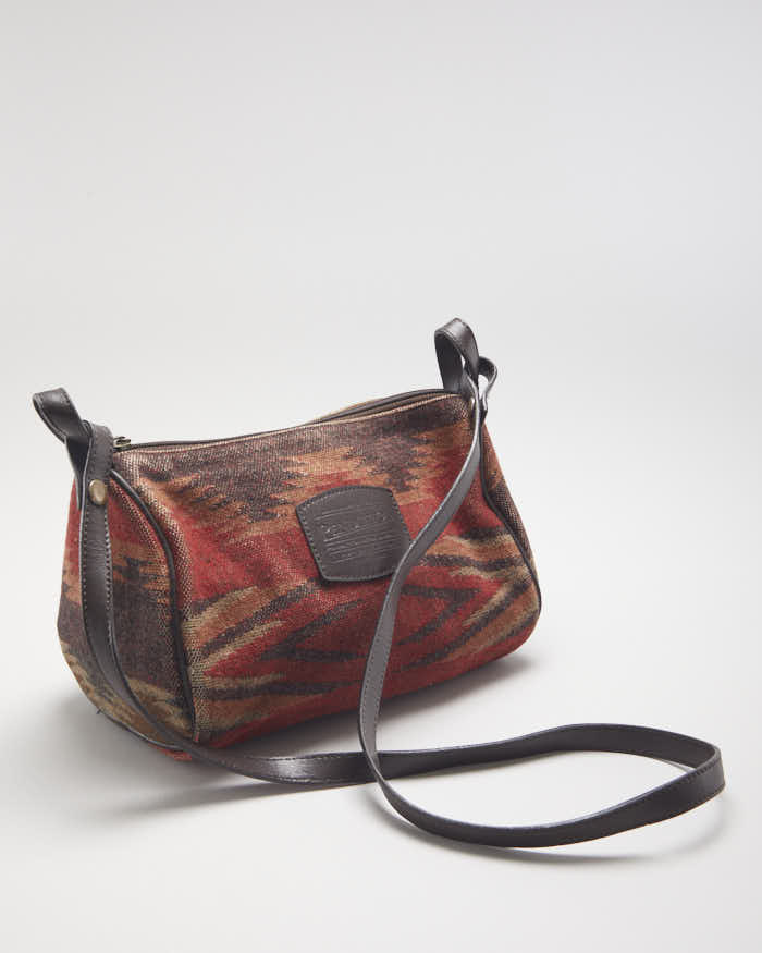 Vintage Pendleton Pattern Cross-body Bag