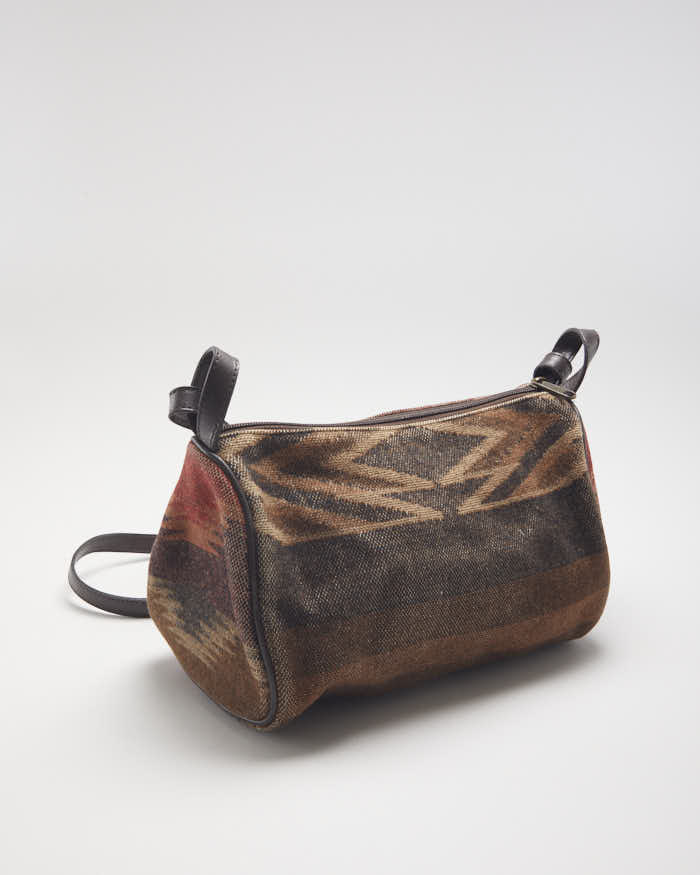 Vintage Pendleton Pattern Cross-body Bag