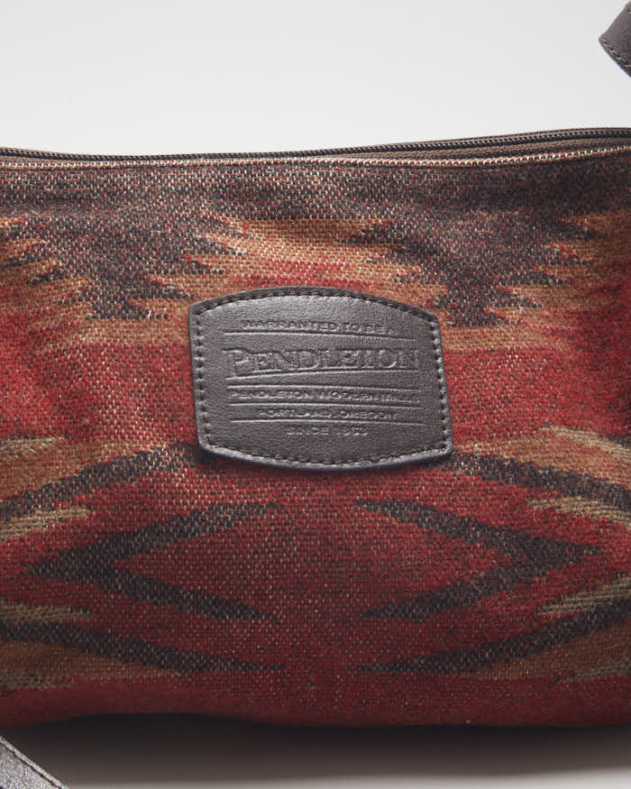 Vintage Pendleton Pattern Cross-body Bag