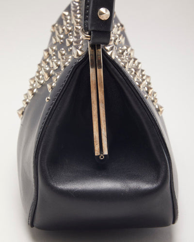 Vintage Miu Miu Cleo Leather Studded Handbag