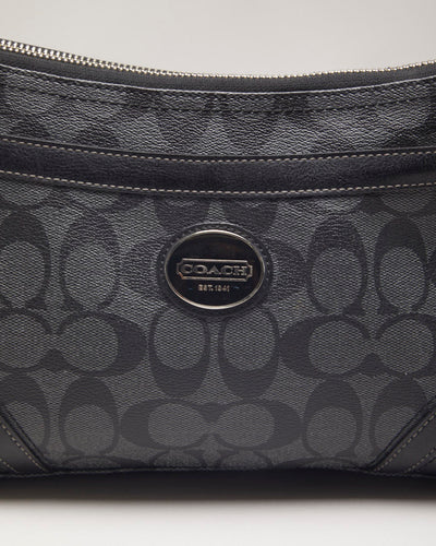 Coach Black Monogram Classic Handbag