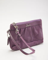 Coach Purple Clutch Purse