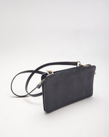Coach Black Leather Cross-body Bag