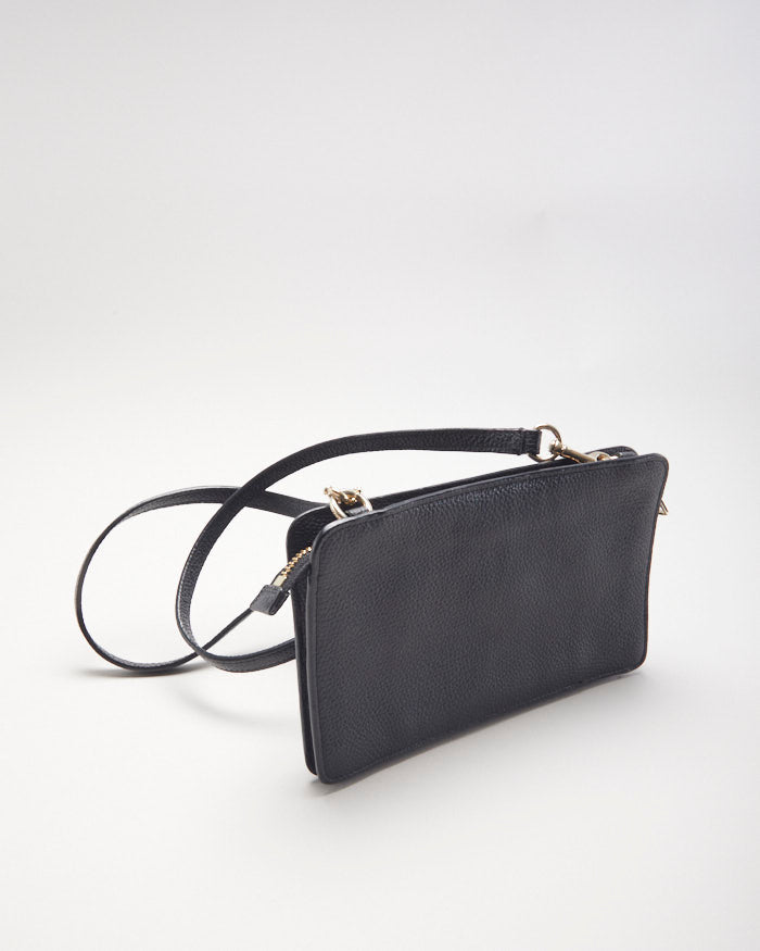 Coach Black Leather Cross-body Bag