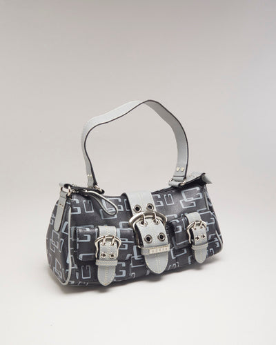Guess Monogram Grey Handbag