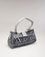 Guess Monogram Grey Handbag