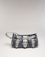 Guess Monogram Grey Handbag