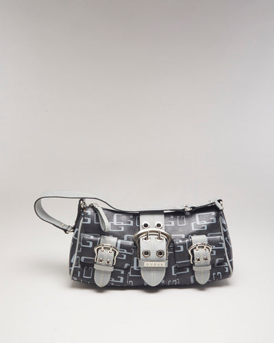 Guess Monogram Grey Handbag