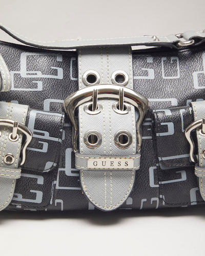 Guess Monogram Grey Handbag