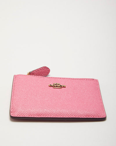 Coach Charlie Bucket Bag Pink With Matching Purse And Card Holder
