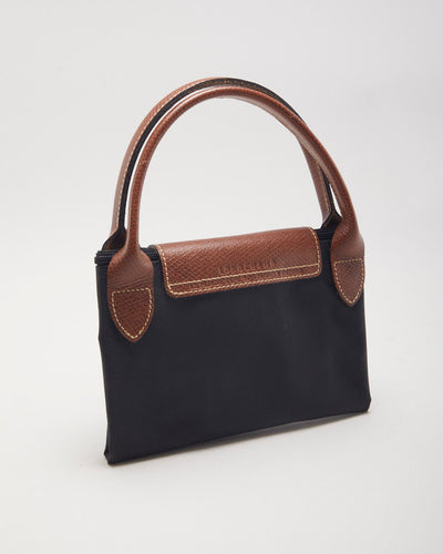 Longchamp Le Pilage Original Black Tote Bag L