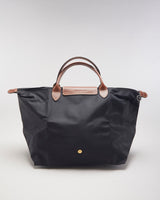 Longchamp Le Pilage Original Black Tote Bag L