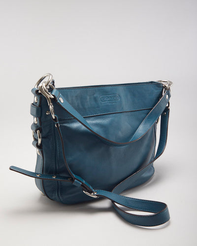 Coach Turquoise Leather Bag