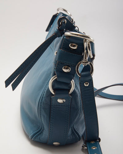 Coach Turquoise Leather Bag