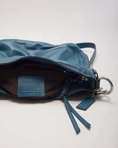 Coach Turquoise Leather Bag