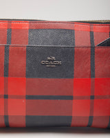 Coach Tartan Crossbody Bag With Matching Purse