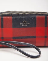 Coach Tartan Crossbody Bag With Matching Purse