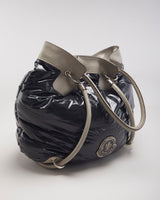 Moncler Black Nylon Handbag