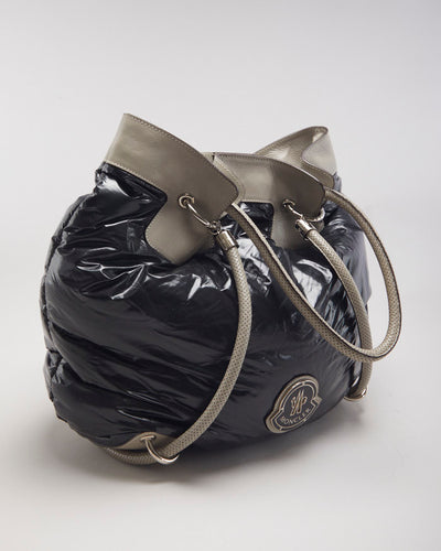 Moncler Black Nylon Handbag