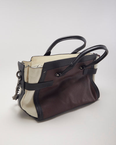 Coach Colour Block Pebble Swagger Bag