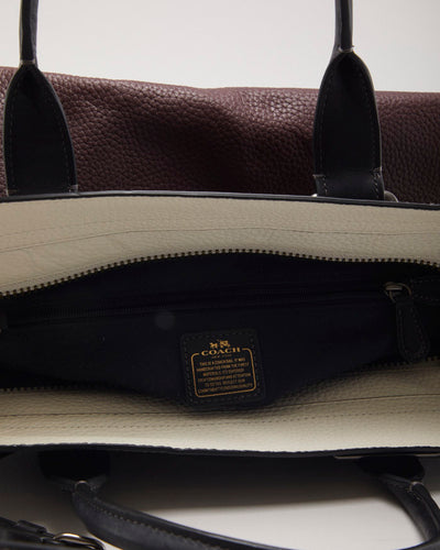 Coach Colour Block Pebble Swagger Bag
