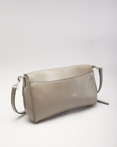Coach Grey Leather Crossbody Bag