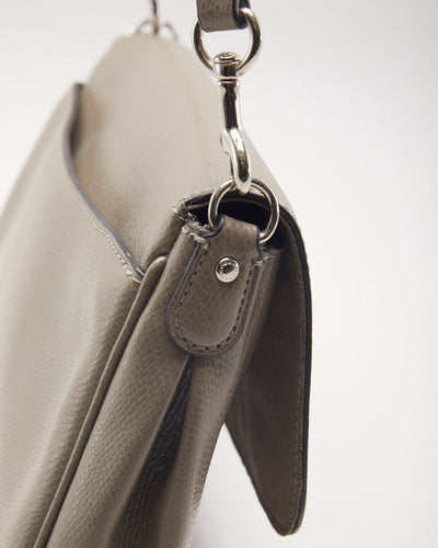 Coach Grey Leather Crossbody Bag