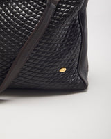 Bally  Quilted Leather Tote Shoulder Bag