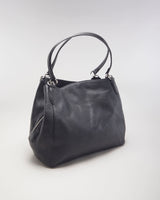 Coach Black Leather Shoulder Bag