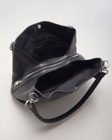 Coach Black Leather Shoulder Bag