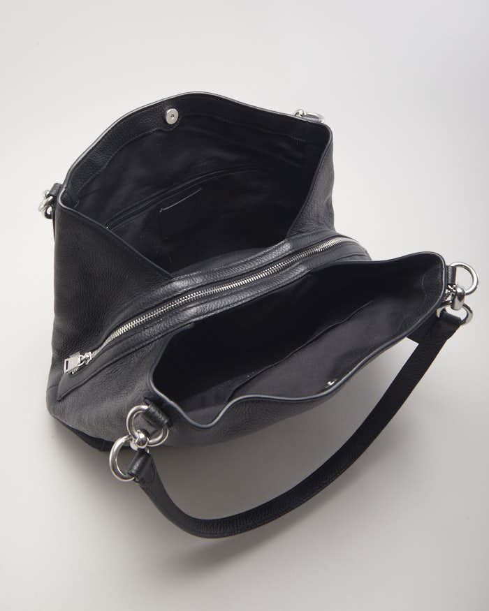 Coach Black Leather Shoulder Bag