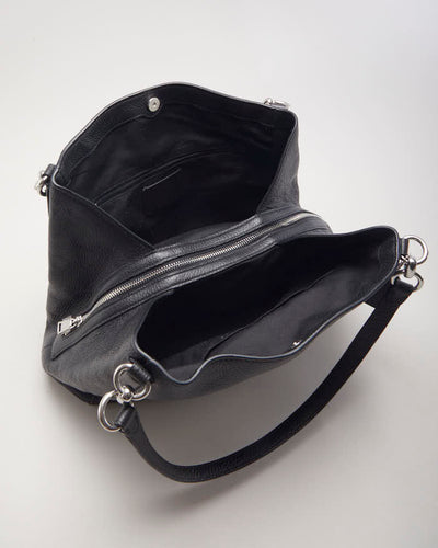 Coach Black Leather Shoulder Bag