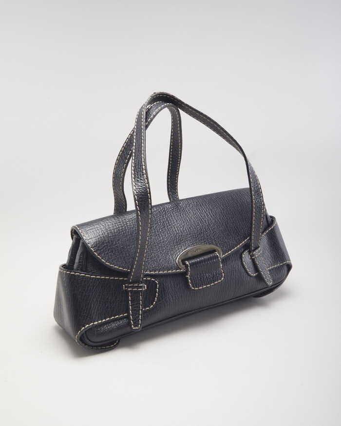 Tods Black Leather Handbag