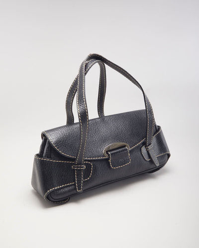 Tods Black Leather Handbag