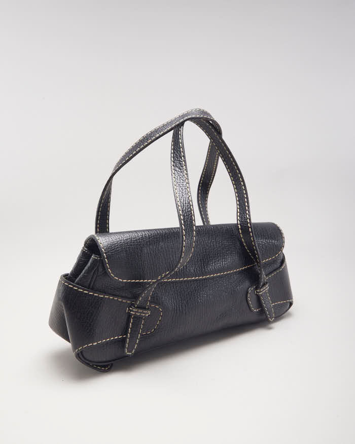 Tods Black Leather Handbag