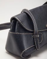 Tods Black Leather Handbag
