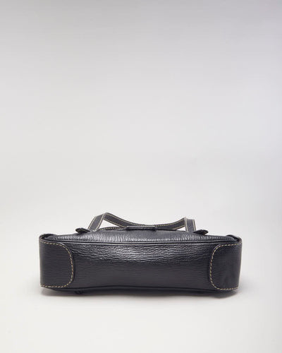 Tods Black Leather Handbag