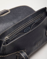 Tods Black Leather Handbag