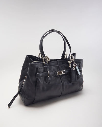 Coach Chelsea Jaden Black Leather Handbag