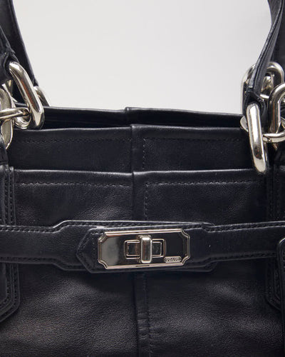 Coach Chelsea Jaden Black Leather Handbag